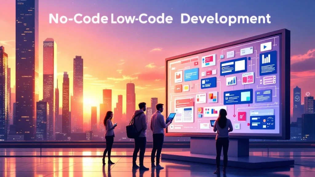 The Rise of No-Code and Low-Code Development Platforms 1 The Rise of No Code and Low Code Development Platforms