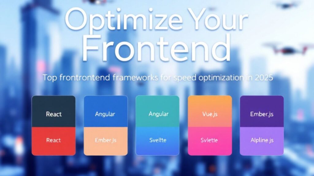 Best Frontend Frameworks for Speed Optimization in 2025