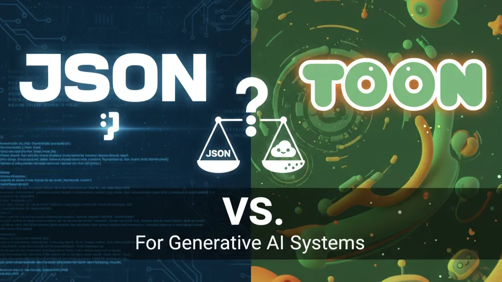 JSON vs TOON for Generative AI Systems